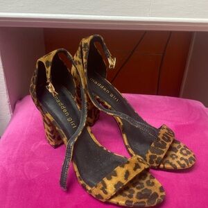 Madden Girl Cheetah Print Heels